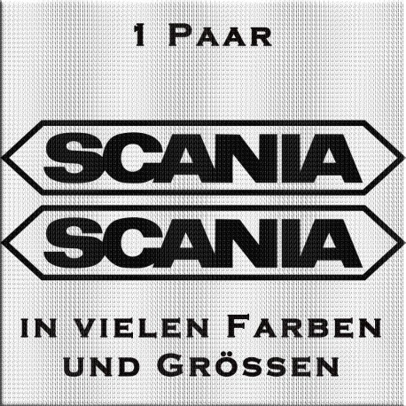 Aufkleber – Scania Logo