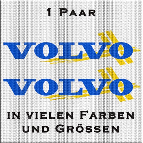 Volvo Edition Aufkleber Paar - zweifarbig